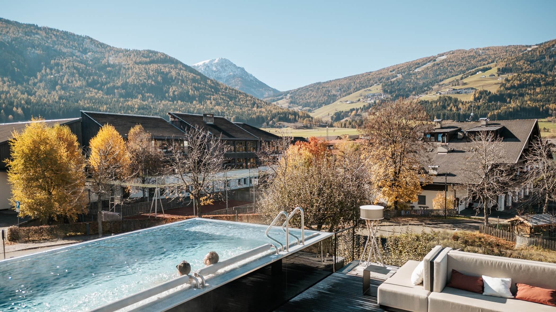 Relaxen im Pool
